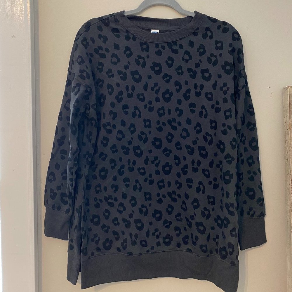 Old Navy Cheetah Print Sweater